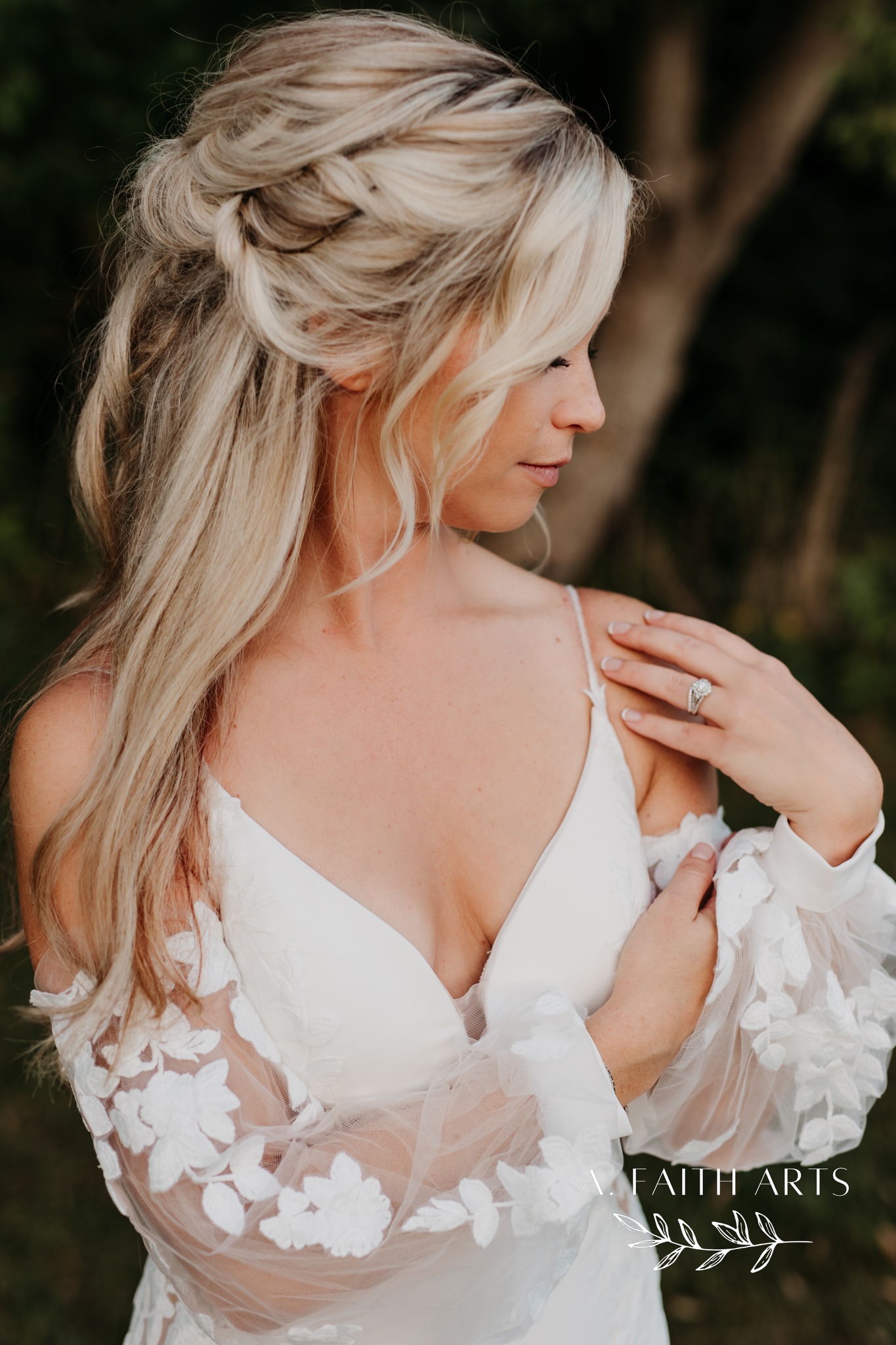 bridal portrait