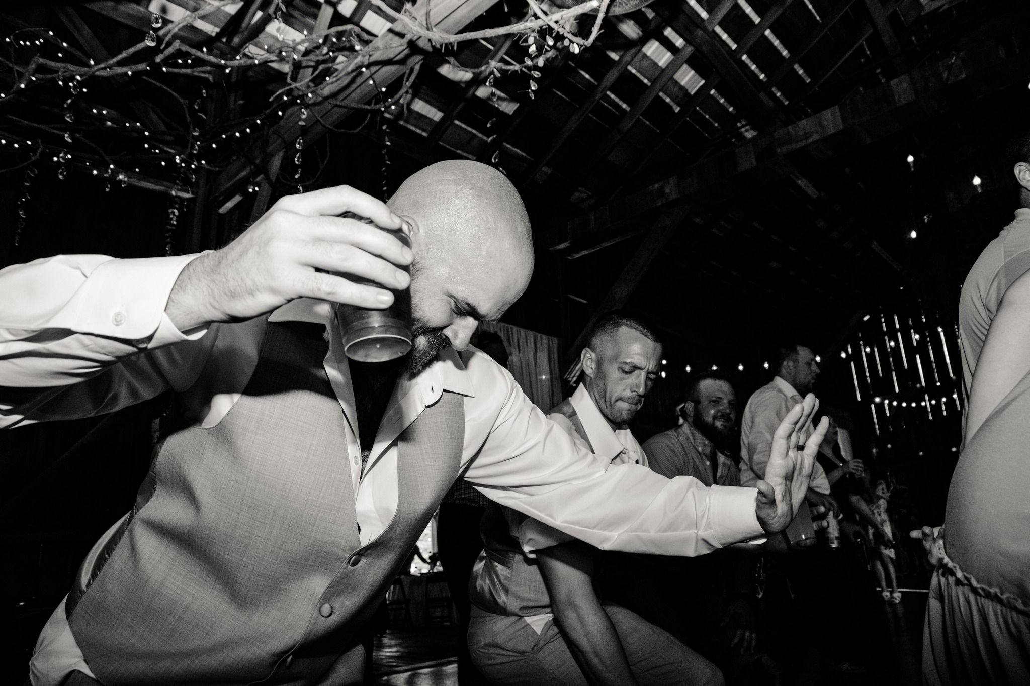 groom dancing
