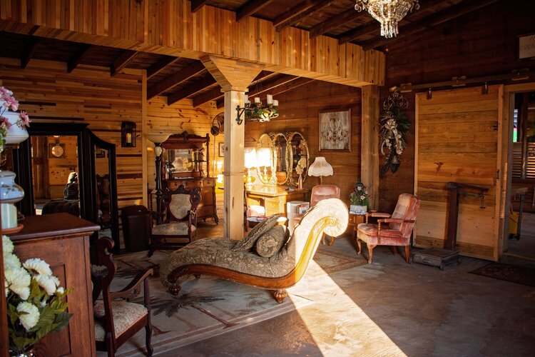 bridal suite at the palm tree barn